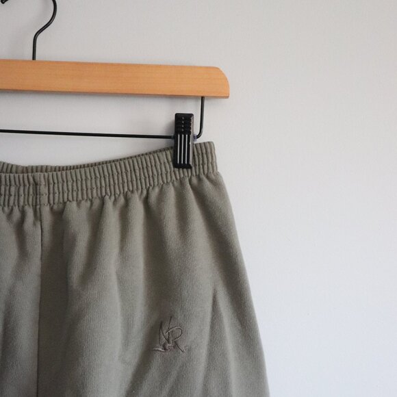 Northern Reflections Women's Green Sz Lrg Relaxed Elastic Fleece Sweatpants - Picture 4 of 12